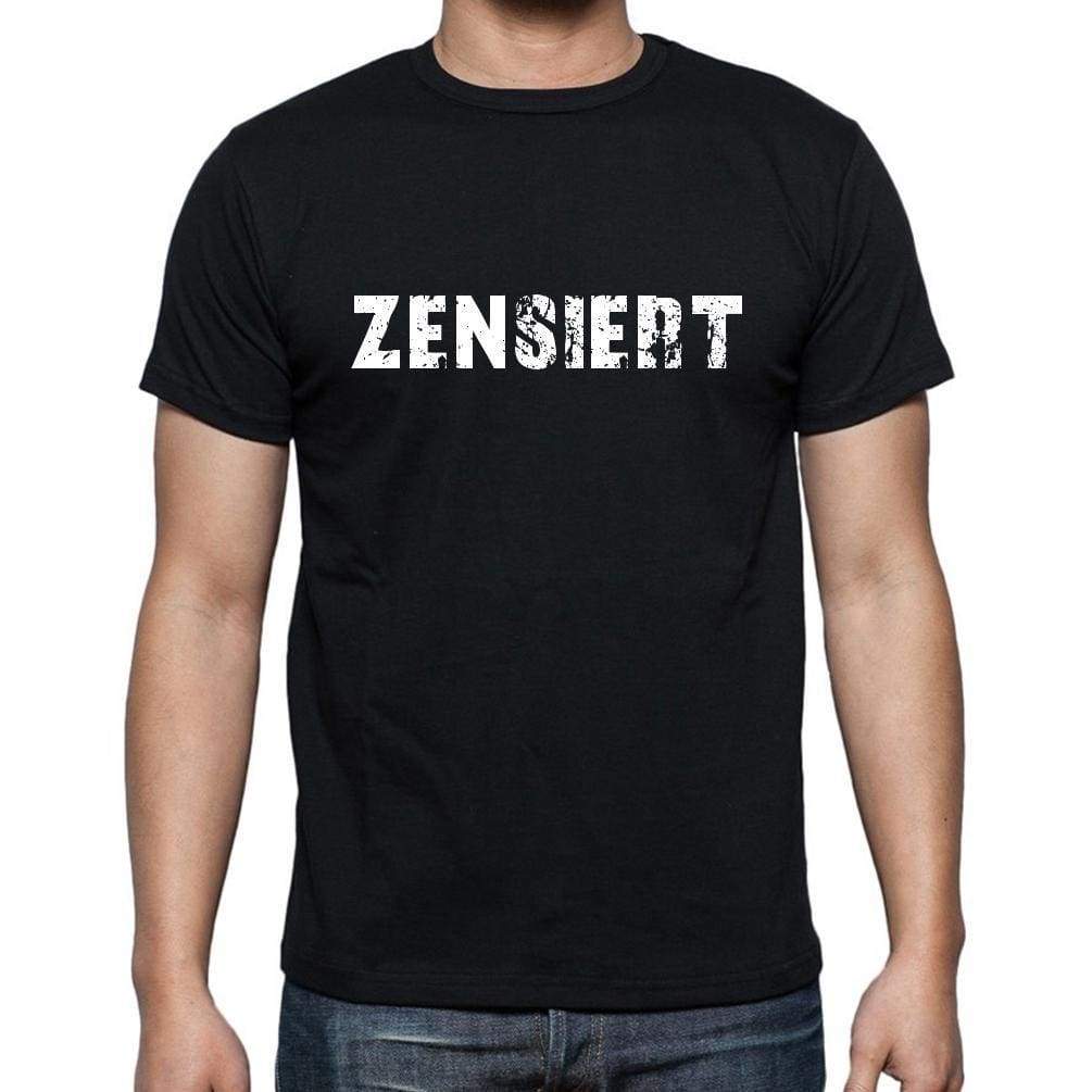 Zensiert Mens Short Sleeve Round Neck T-Shirt - Casual