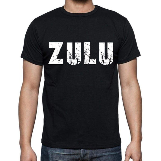 Zulu Mens Short Sleeve Round Neck T-Shirt 00016 - Casual